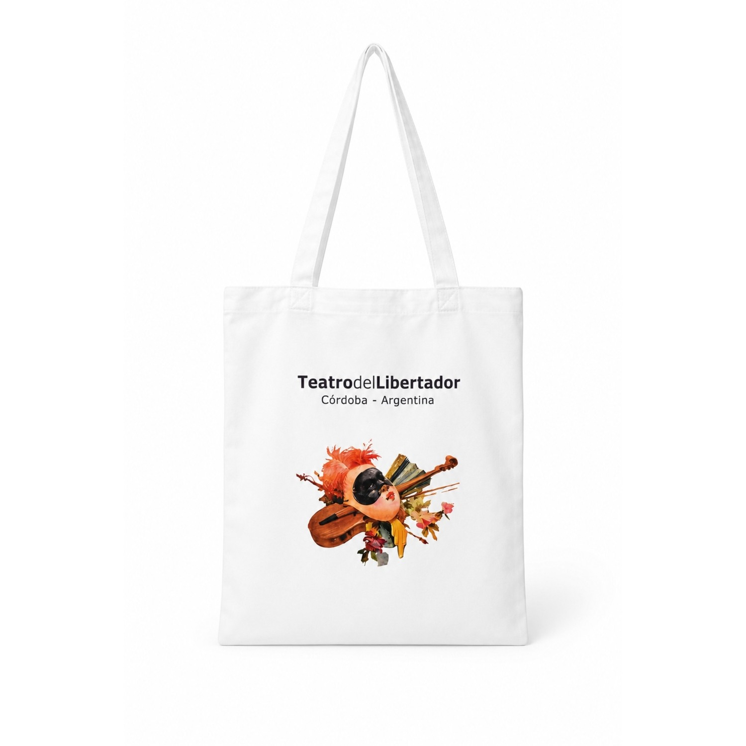 Totebag Gabardina TEATRO LIBERTADOR 2026- AGENCIA CORDOBA CULTURA