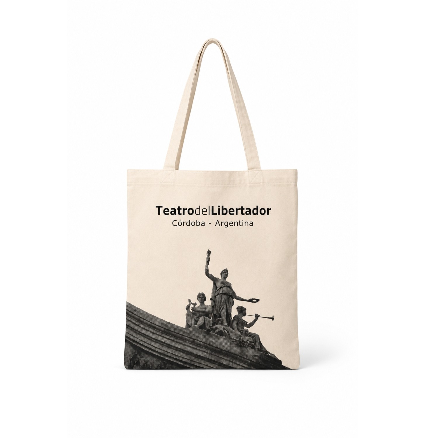 Totebag Lino TEATRO LIBERTADOR 2026- AGENCIA CORDOBA CULTURA
