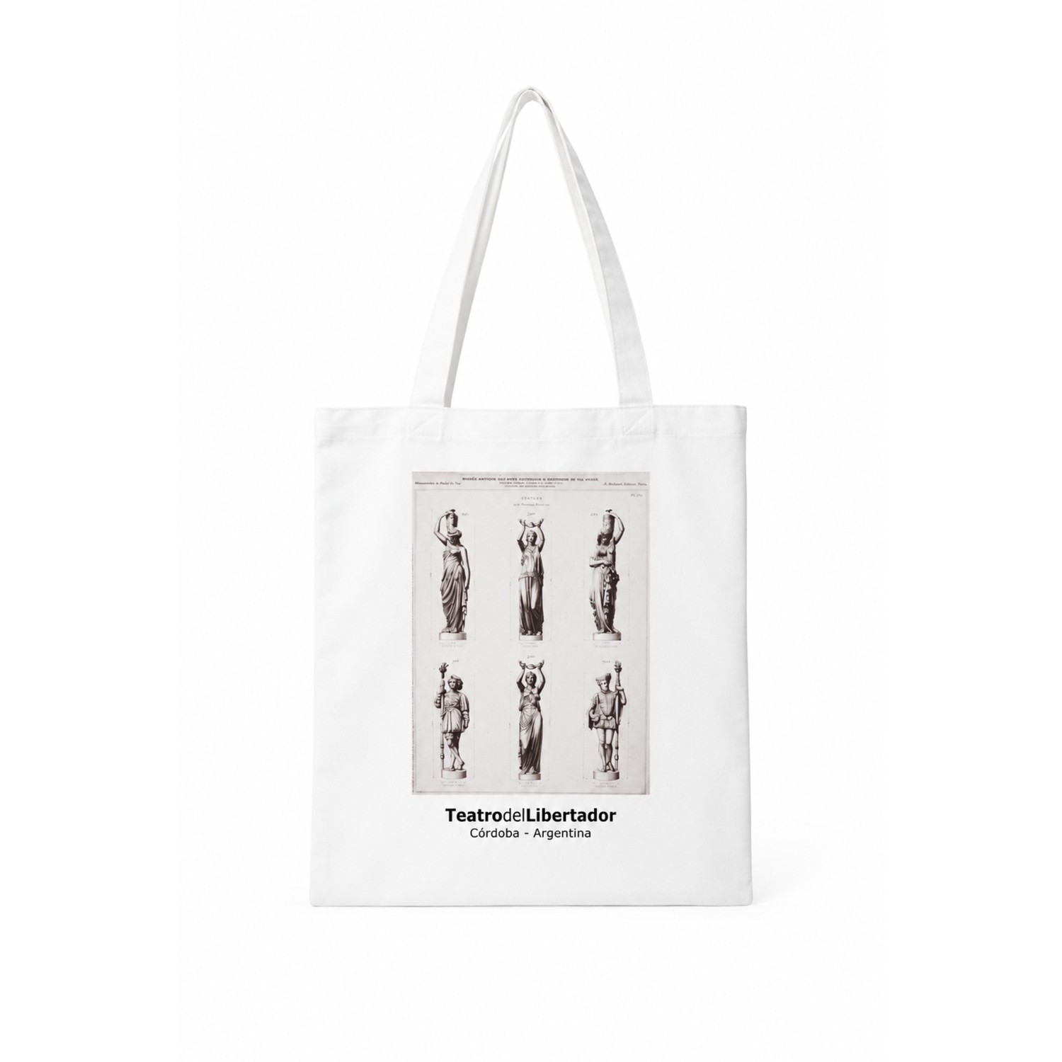 Totebag Gabardina TEATRO LIBERTADOR 2026- AGENCIA CORDOBA CULTURA