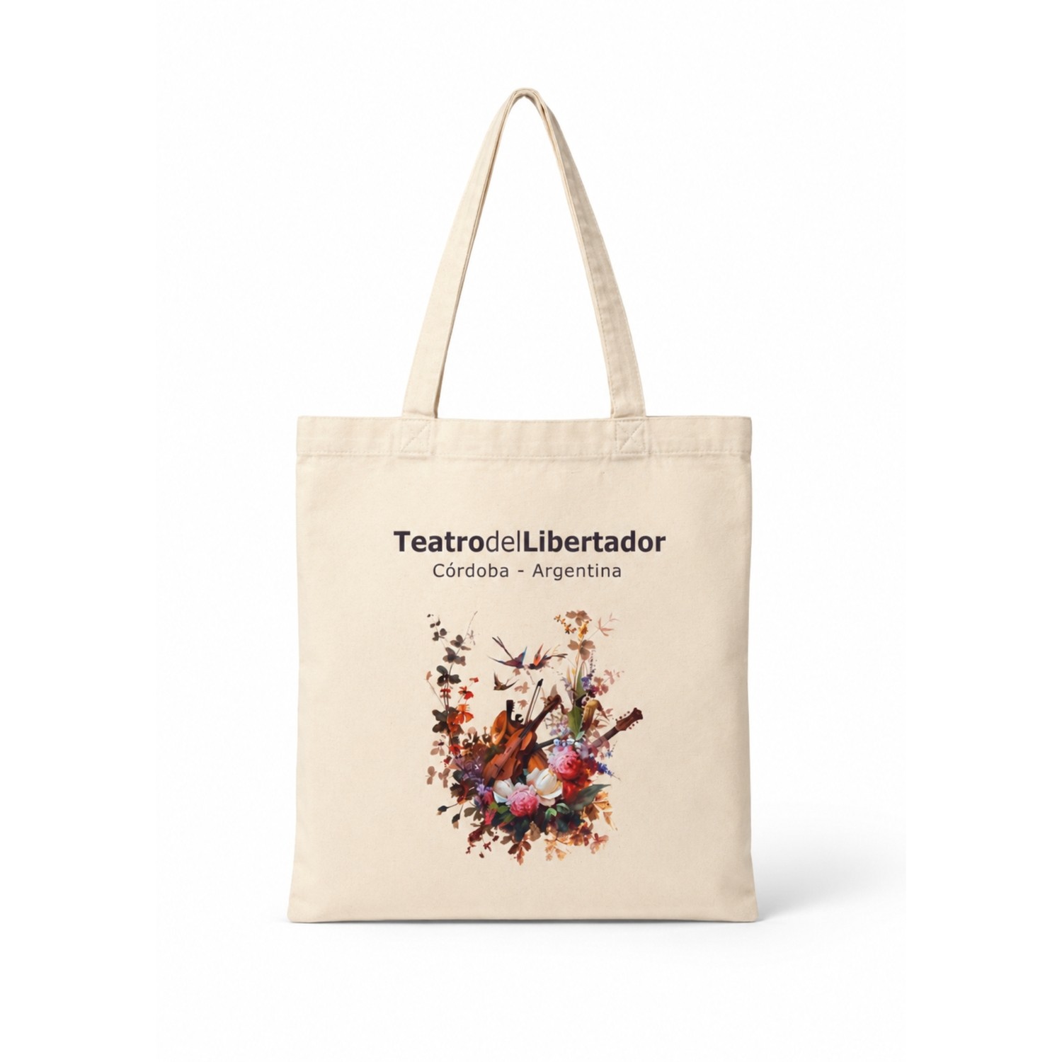 Totebag Lino TEATRO LIBERTADOR 2026- AGENCIA CORDOBA CULTURA