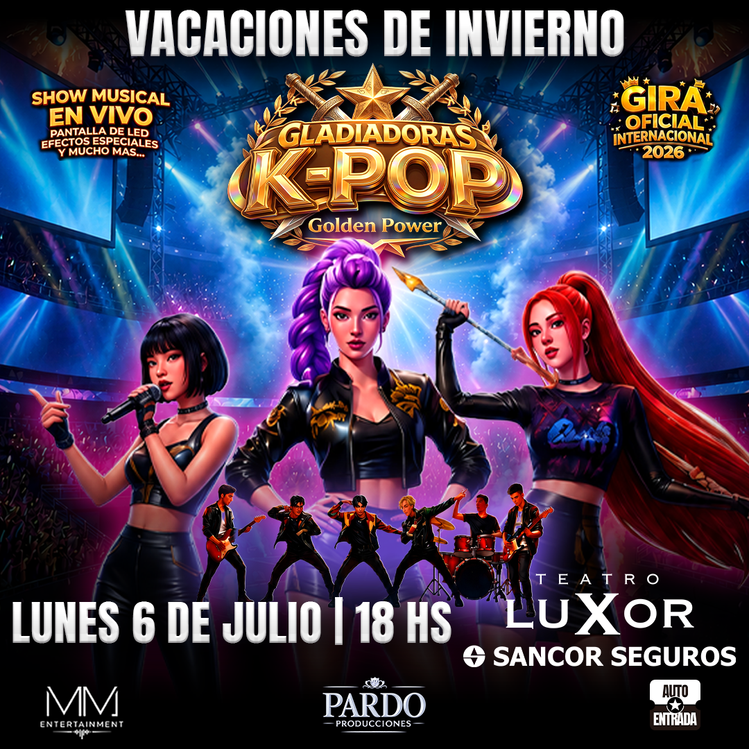 GLADIADORAS K-POP GOLDEN POWER