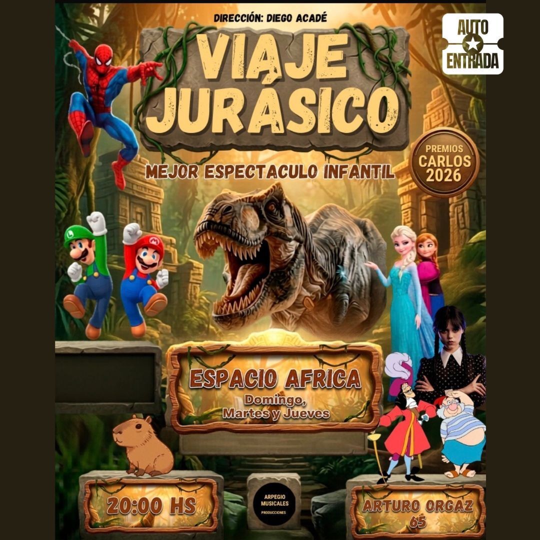 VIAJE JURÁSICO