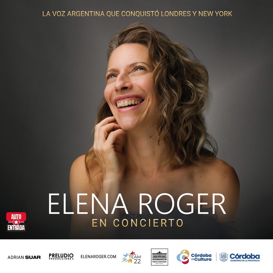 ELENA ROGER EN CONCIERTO (Nueva Función Cba)