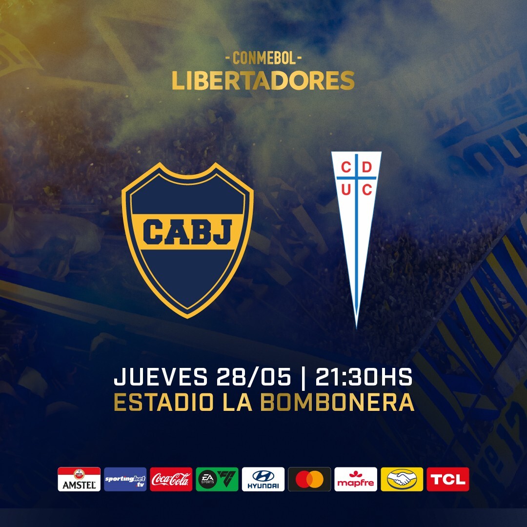 BOCA JRS. vs U. CATÓLICA - CONMEBOL COPA LIBERTADORES