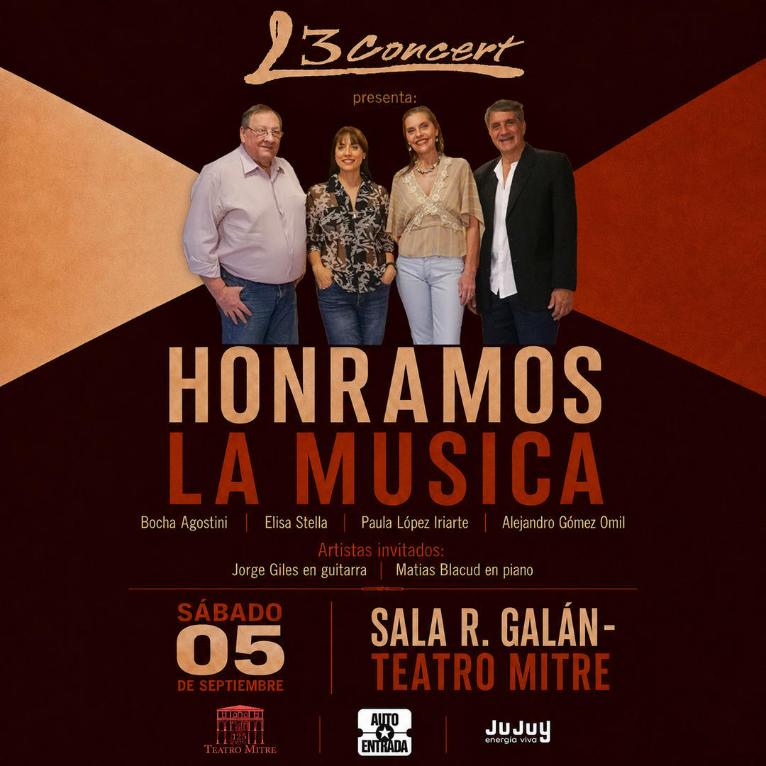 L3CONCERT – HONRAMOS LA MÚSICA