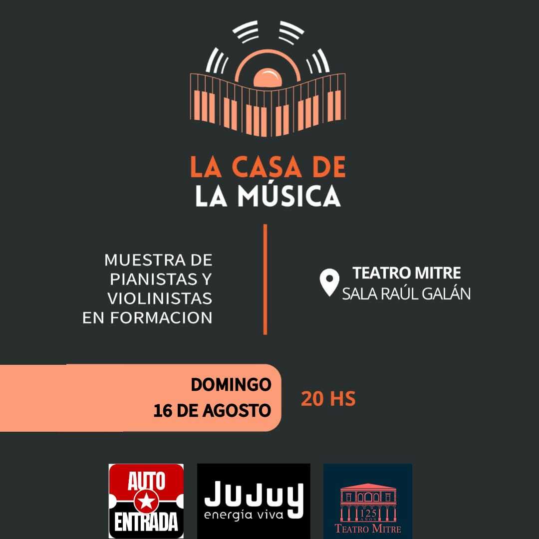 MUESTRA ANUAL DE PIANO Y VIOLIN - LA CASA DE LA MÚSICA 