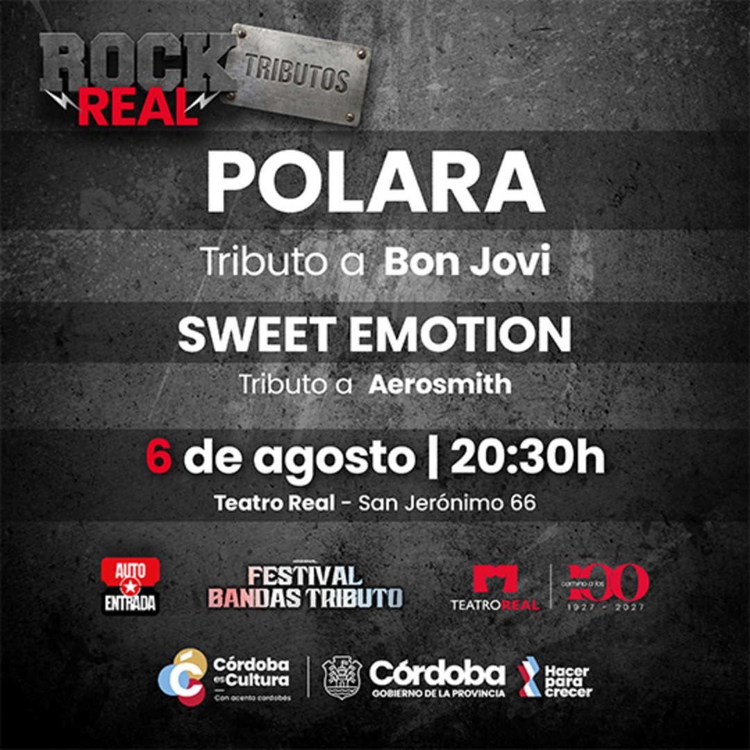 POLARA Y SWEET EMOTION - ROCK REAL - TRIBUTO