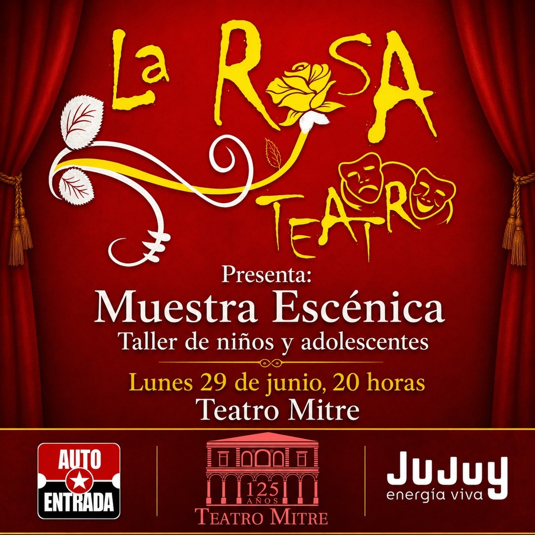 MUESTRA ARTISTICA. LA ROSA TEATRO. TALLER DE INFANCIA Y ADOLESCENTES