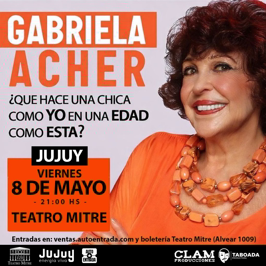 GABRIELA ACHER - ¿QUÉ HACE UNA CHICA COMO YO, EN UNA EDAD COMO ESTA?