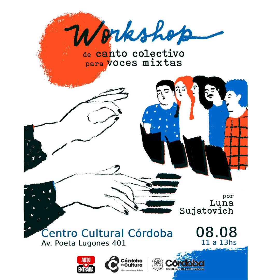 LUNA SUJATOVICH - WORKSHOP DE CANTO COLECTIVOS PARA VOCES MIXTAS