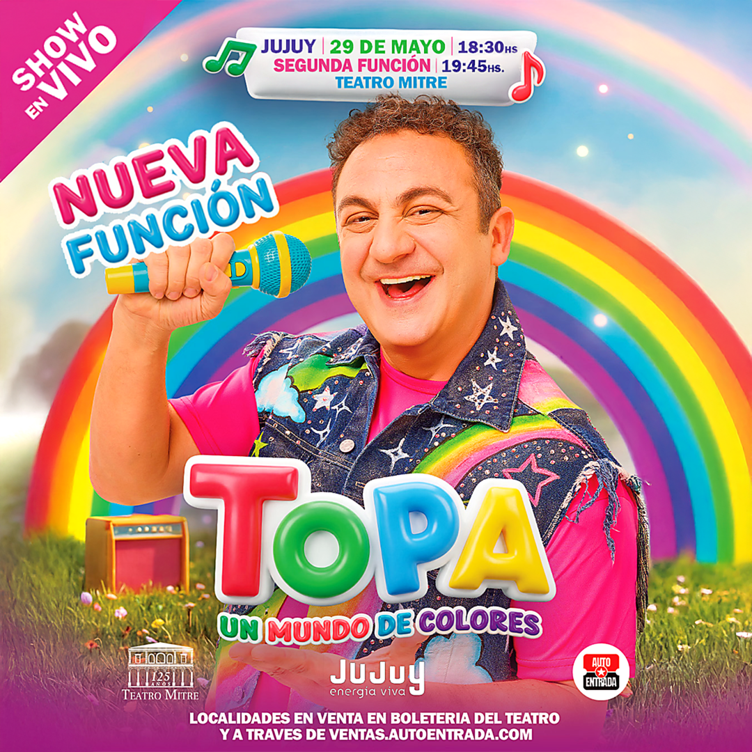 TOPA - UN MUNDO DE COLORES (Nueva Función)