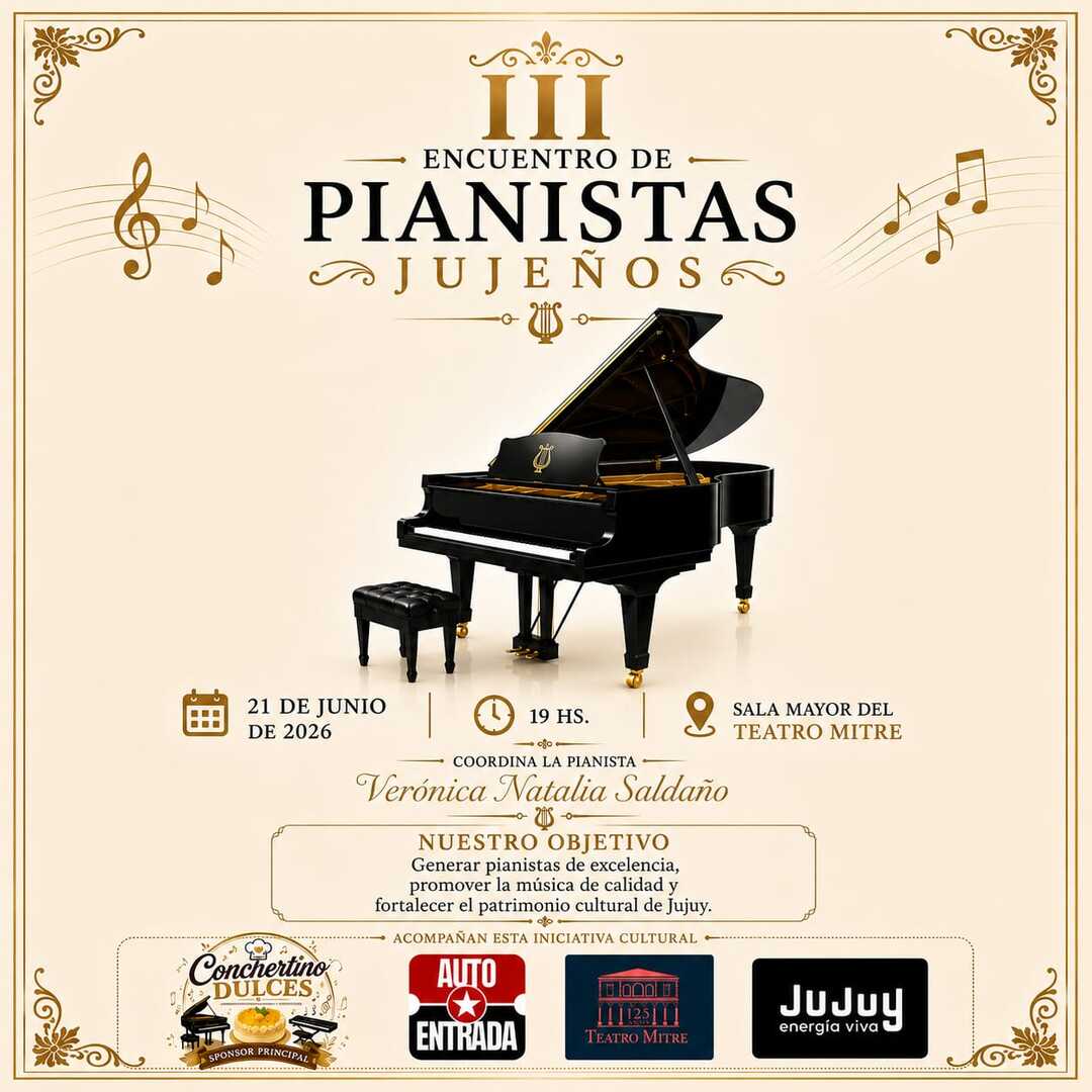 III ENCUENTRO DE PIANISTAS JUJEÑOS 