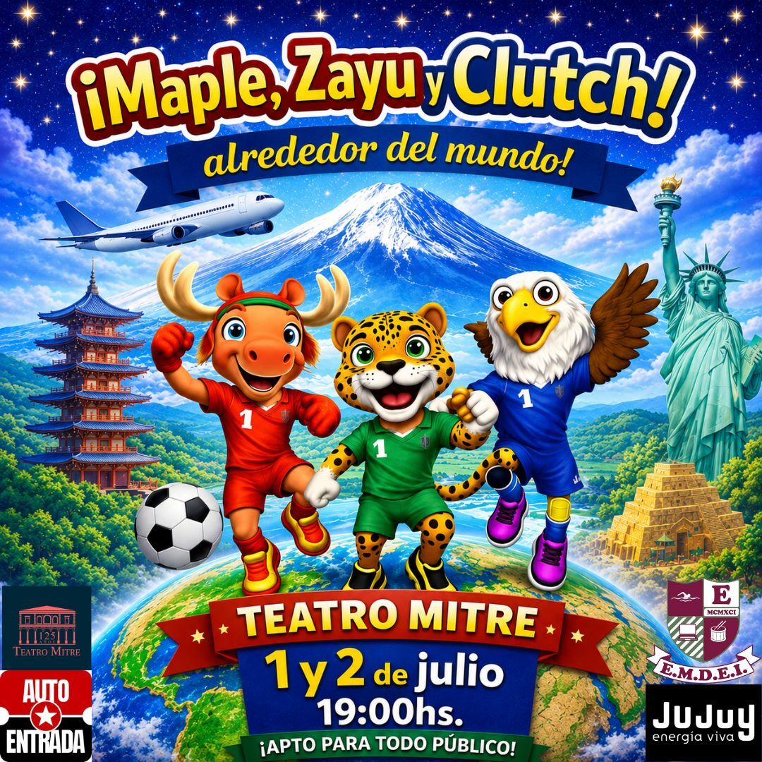 ¡MAPLE, ZAYU Y CLUTCH! ALREDEDOR DEL MUNDO