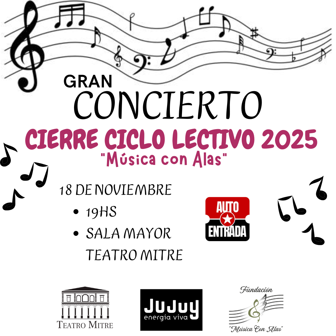 CONCIERTO CIERRE LECTIVO 2025