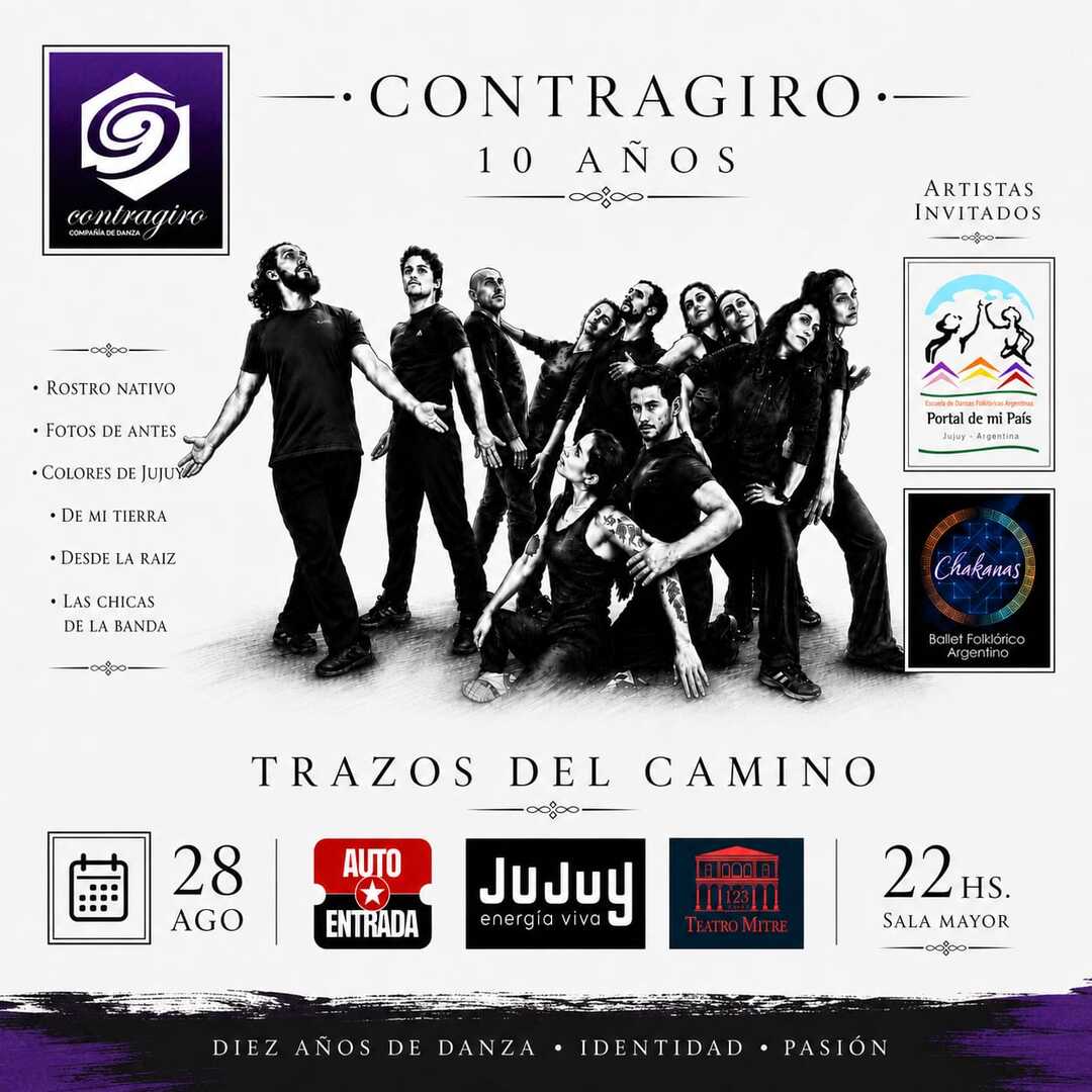 CONTRAGIRO 10 AÑOS – TRAZOS DEL CAMINO