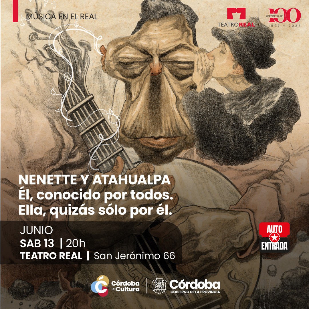 NENETTE Y ATAHUALPA. ÉL, CONOCIDO POR TODOS. ELLA, QUIZÁS SOLO POR ÉL