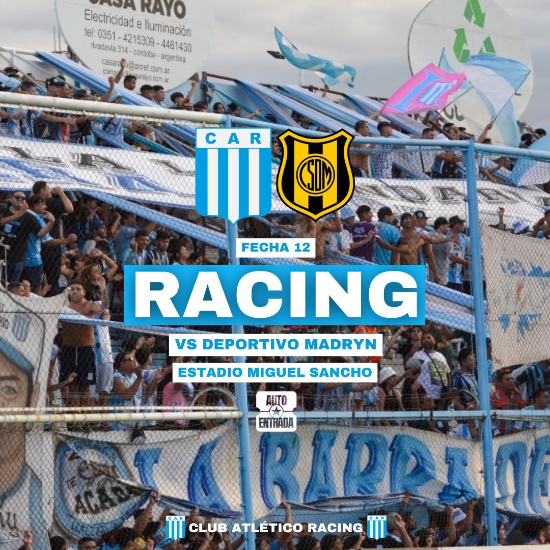 RACING DE CÓRDOBA vs DEPORTIVO MADRYN
