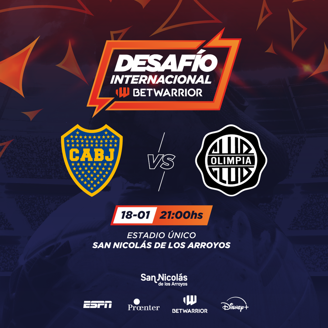 BOCA JUNIORS vs OLIMPIA DE PARAGUAY