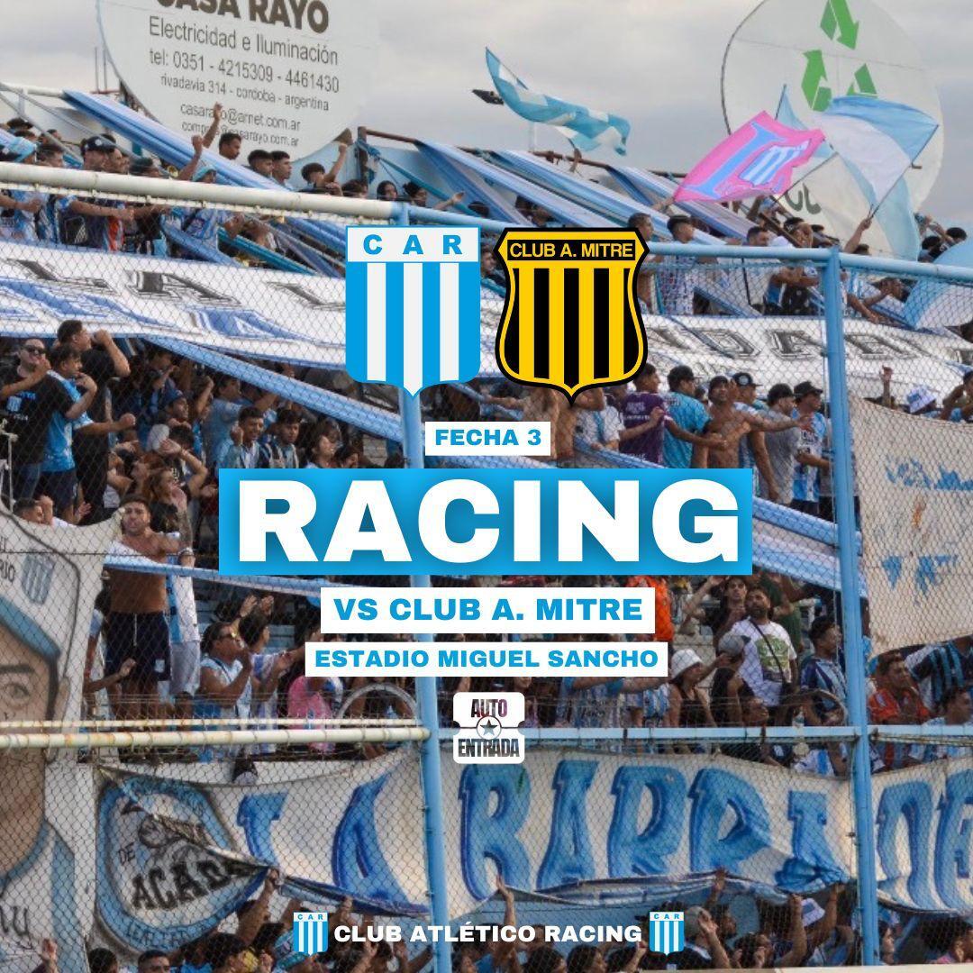 RACING DE CÓRDOBA vs MITRE SDE