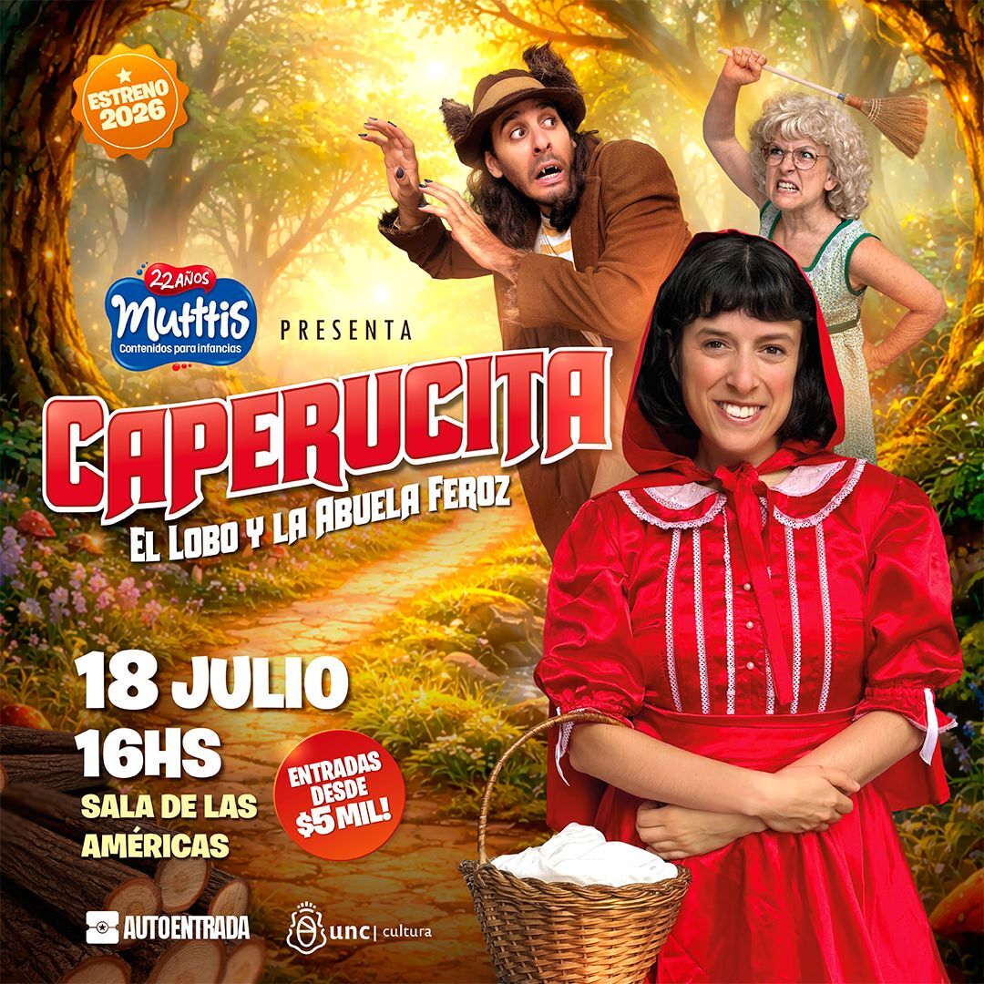 CAPERUCITA, EL LOBO Y LA ABUELA FEROZ