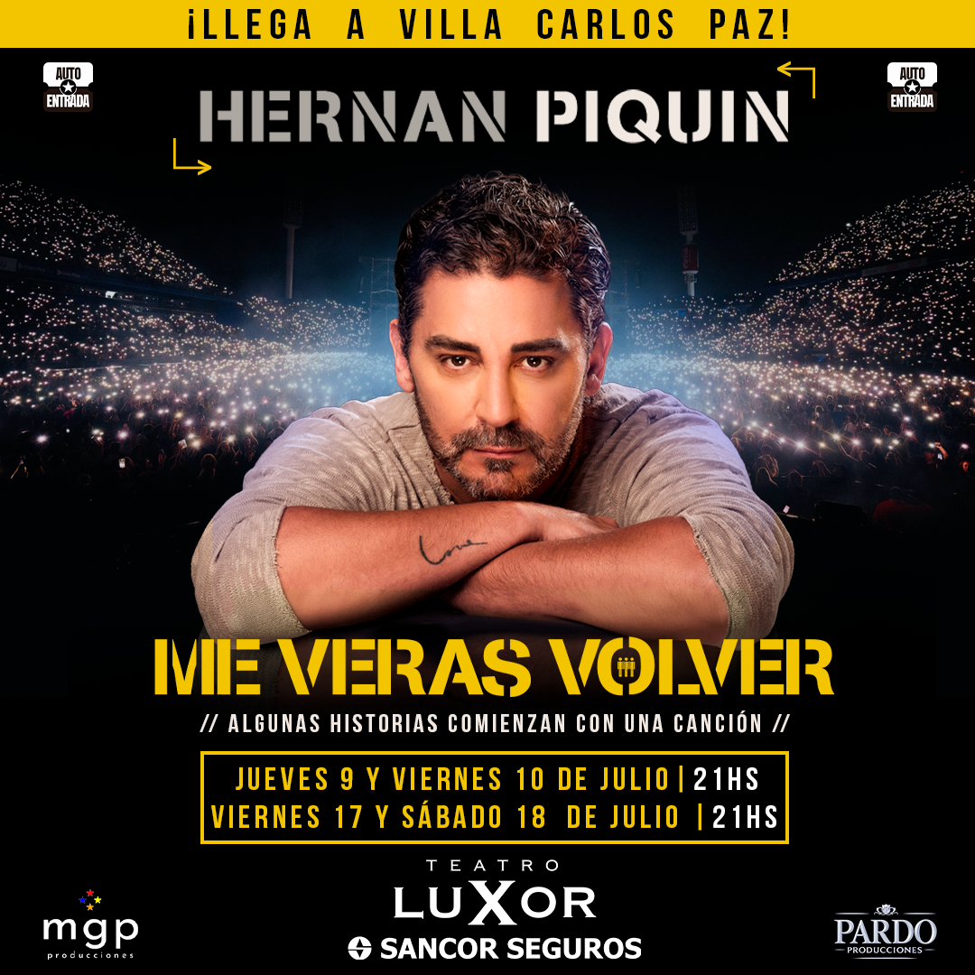 HERNÁN PIQUÍN - ME VERÁS VOLVER