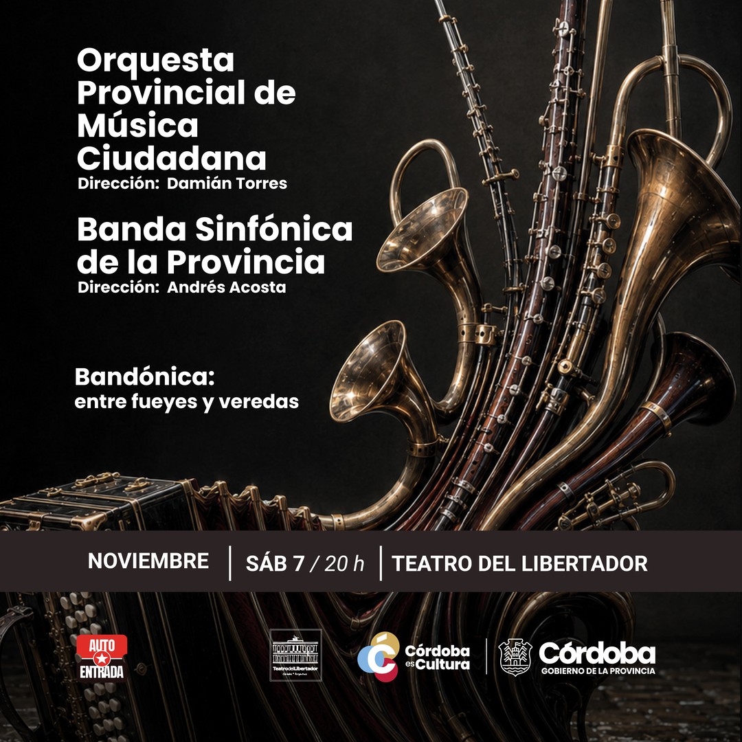 ORQUESTA PROV. DE MÚSICA CIUDADANA JUNTO A LA BANDA SINFÓNICA DE LA PROVINCIA