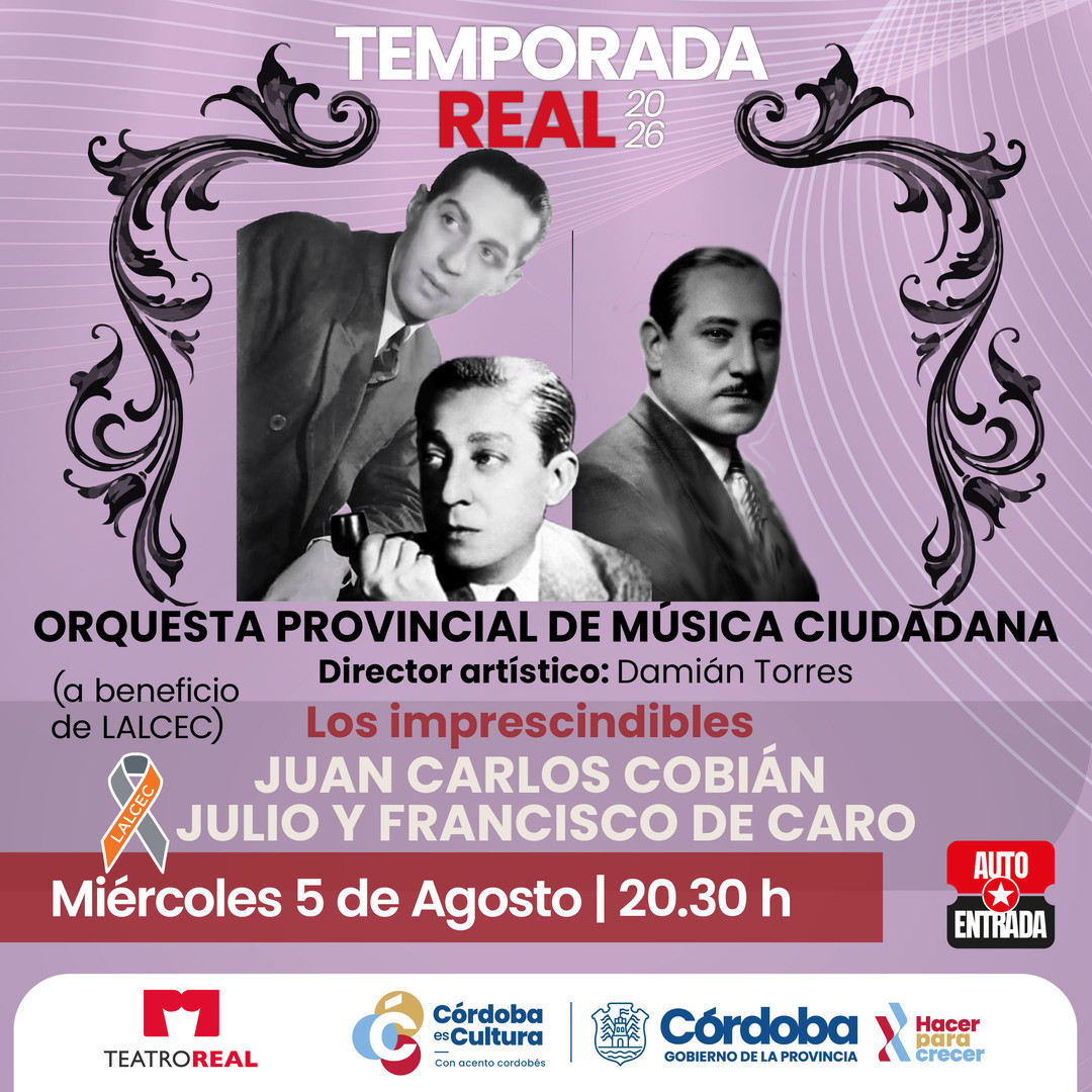 LOS IMPRESCINDIBLES - JUAN CARLOS COBIAN, JULIO Y FRANCISCO DE CARO - LALCEC
